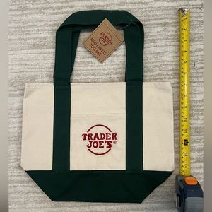 Trader Joe’s Mini Canvas Tote Bag (Limited Edition)